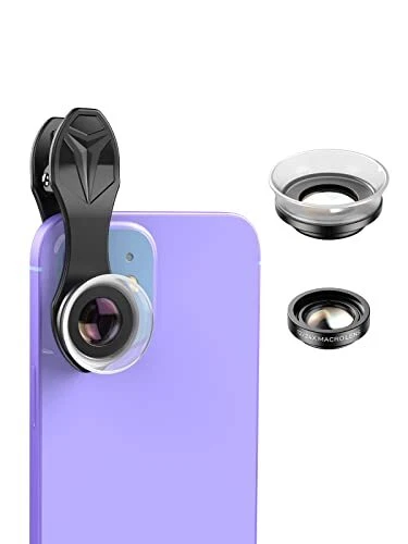 MACRO LENS for iPhone Smartphone with Universal Clip HD Attachment APEXEL Foto 1 de 4