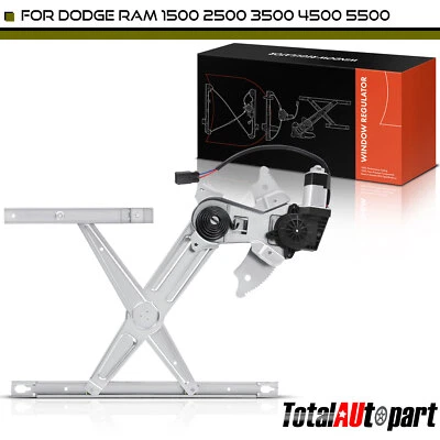 Regulador de janela de energia com motor dianteiro esquerdo para Dodge Ram 1500 Sterling Bullet 55 - Imagem 1 de 4