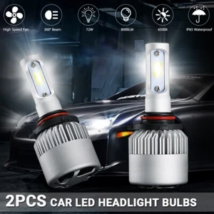 Kit 2x Lampadine Fendinebbia Faro LED 9005 HB3 72W Faro Alto per Volvo S60 C30 C70 - Foto 1 di 11