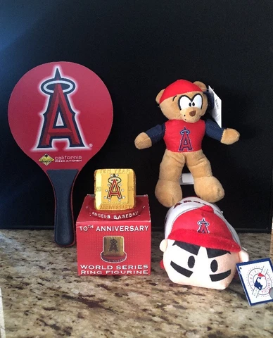 LA Angels World Series 2002 Ring Figurine 10th Anniversary SGA Plus Extras Cover