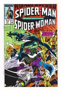 PETER PARKER THE SPECTACULAR SPIDER-MAN 126 (NM- 9.2) COPPER AGE SPIDER-WOMAN II - Picture 1 of 1