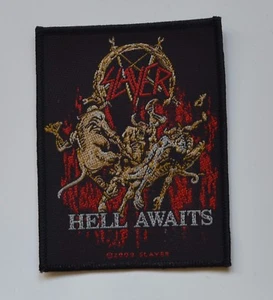 SLAYER - Hell Awaits - Patch - 8,2 cm x 10,3 cm - 164529 - Picture 1 of 1