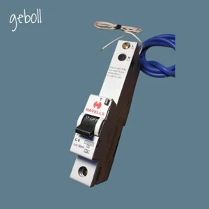 HAVELLS PSH106CR30 RCBO HAVELLS 6 AMP RCBO 1P 6A C6 PSH106CR30 10kA - Picture 1 of 6