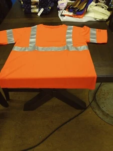 High Visibility T Shirt /safety gear Size Large - Picture 1 of 3