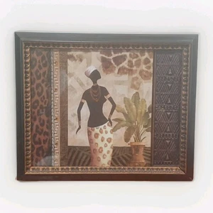 Wandbehang Afroamerikanische Frauen Druck Kristall Kunst Galerie 12x10 gerahmt - Bild 1 von 6