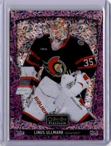 Linus Ullmark Violet Pixels /299 2024-25 O-Pee-Chee OPC Platinum #62 - Picture 1 of 2