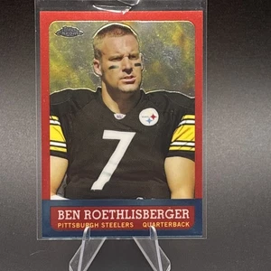 Topps Chrome 2005 - Throwbacks Ben Roethlisberger #TB8 - Imagen 1 de 6