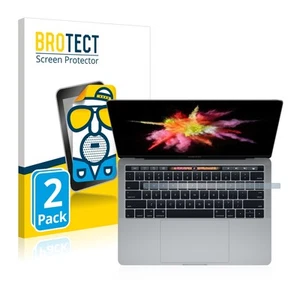 2x Schutzfolie Entspiegelt für Apple MacBook Pro 13" 2017 (Unteres Display) - Afbeelding 1 van 6