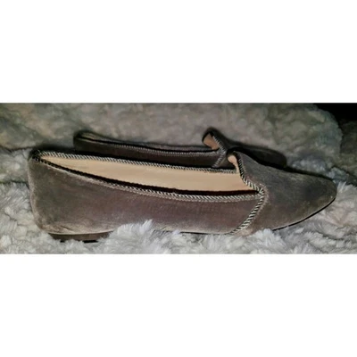 Nine West Velvet Loafer Flats, Women's Size 6½" - Image 1 of 4