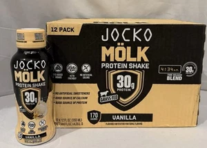 Jocko Molk Vanilla Protein Shake Muscle Builder Exp 12/22/2025 - Picture 1 of 7