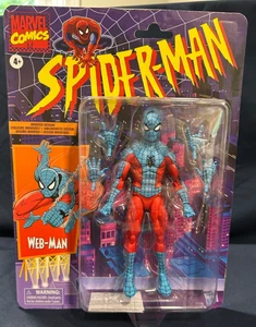 Tarjeta retro Marvel Legends Web-Man - MOSC - Imagen 1 de 9
