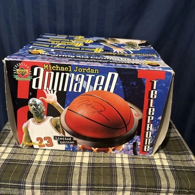 Michael Jordan Upper Deck Telephone Chicago Bulls Animated LIMITED EDITION   S8 - Image 1 of 4