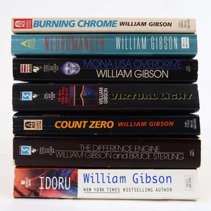 William Gibson - 7 Book Lot - Neuromancer, Virtual Light, Count Zero, Idoru... A - Imagen 1 de 6