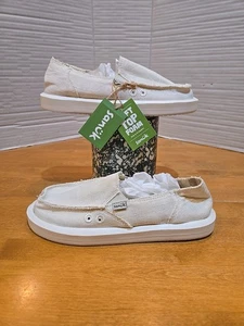 Sanuk Donna Hemp Slip-On Shoes Women's Sz 7 Hippy Deadcore Gorpcore Comfort  - Picture 1 of 9