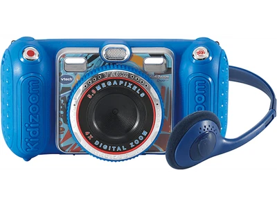 VTech KidiZoom Duo Pro Kinderkamera Fotos & Videos, Spiele, Musik hören, blau - Bild 1 von 4