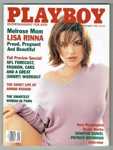 PLAYBOY MAGAZINE SEPTEMBER 1998 LISA RINNA W/CENTREFOLD - Picture 1 of 3