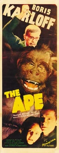 Impresión de póster de película de terror de Boris Karloff The Ape (1940) 5 - Imagen 1 de 1