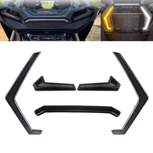 For Polaris RZR XP 2019-2021 Rear Tail Light Front LED Accent Lights Set Smoked - Picture 1 of 12