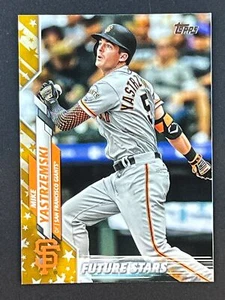 MIKE YASTRZEMSKI 2020 Topps Future Stars Gold Star Parallel #297 Giants - Picture 1 of 2