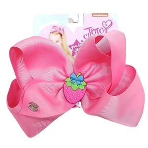 Girls Hair Bows Clips JoJo Siwa Bow Collection Large Pink Girl Accessories - Picture 1 of 5