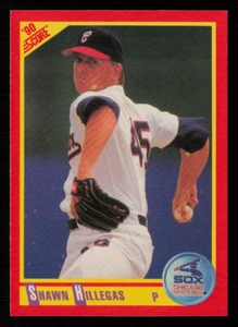 1990 Score Shawn Hillegas #329 Chicago White Sox Baseball Card - Picture 1 of 2