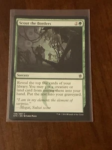 Magic the Gathering Khans of Tarkir Scout the Borders - Picture 1 of 2