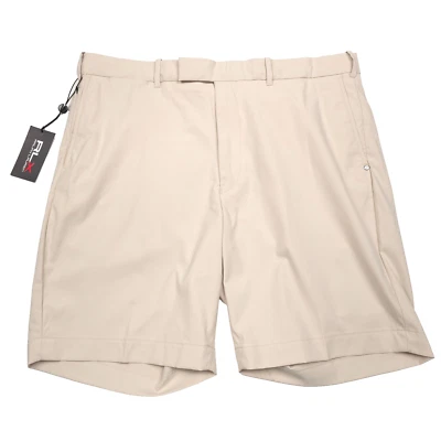 RLX Ralph Lauren Sand Beige Classic Fit Twill Performance Shorts Mens Size 38 - Image 1 of 4