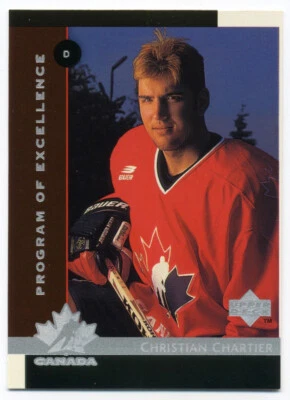 Upper Deck Hockey Card 1997-98 #402 Christian Chartier - Image 1 of 2
