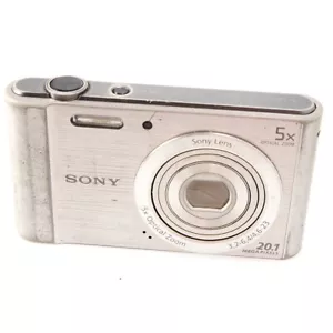 SONY Cyber-shot DSC-W800 Digital Camera - 20.1MP / 5x / HD - READ DESCRIPTION - Picture 1 of 6