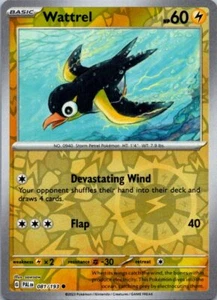 Pokemon Paldea Evolved #081/193 Wattrel - Picture 1 of 2