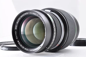 [Near MINT] Olympus OM System Zuiko MC 135mm F/4.5 Auto Macro Lens w/TAT65 JAPAN - Picture 1 of 18