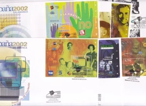 ESPAÑA - 2002 - Edifil 3944/3950 - Serie Completa - SPD - Sobre Primer Dia - Imagen 1 de 1