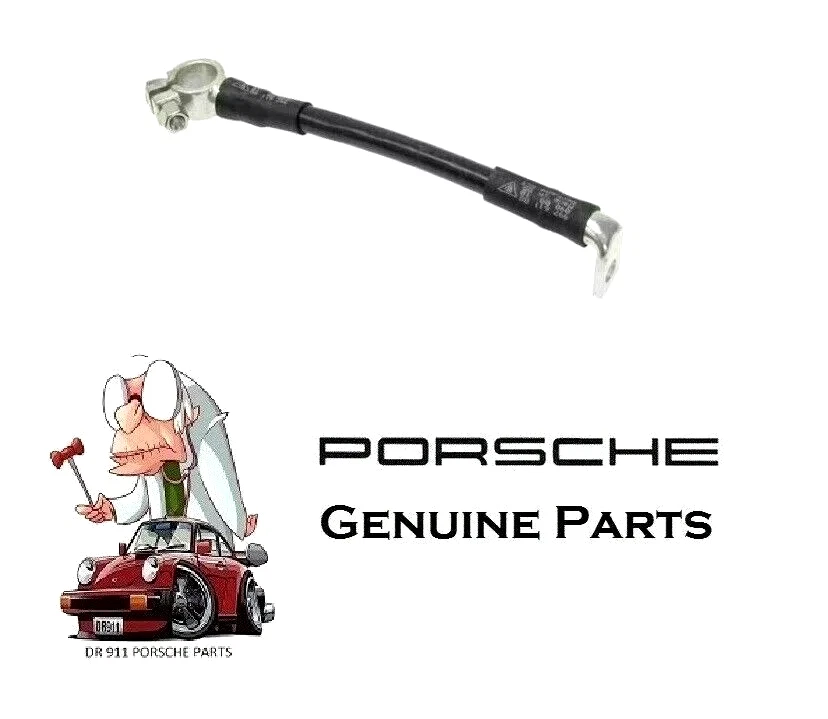 Cable de batería negativo genuino Porsche 911 Boxster Cayman (1997-2013) Foto 1 de 1