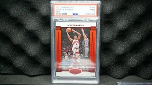 2021-22 Panini Chronicles Plates & Patches Red Rookie 404 Scottie Barnes /149PSA - Picture 1 of 6