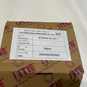 JITE BTB654-00-09-1 Terminal Blocks 24 Pcs 9 Position NEW in box - Picture 1 of 3