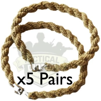 KOMBAT UK 5 Pairs Army Trousers Twisters Twists Twisties Hiking Cadet Soldier MTP COYOTE