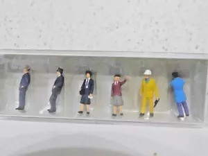 Juego de figuras de personal ferroviario belga Preiser 10244 HO 1/87 NUEVO EN CAJA - Imagen 1 de 4