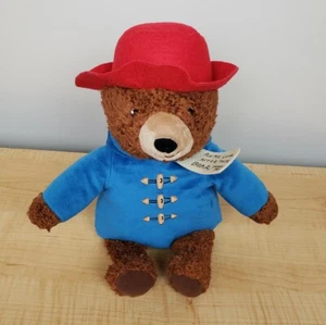 Kohl's Cares Paddington Bear Plush Brown Bear Red Hat Blue Coat 2016 - Picture 1 of 11