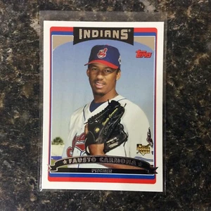 2006 Topps #308 Fausto Carmonia RC Cleveland Indians - Bild 1 von 2