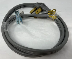 New Electrolux 4'3w 30amp Dryer Cord OEM 5308819002 3 Prong, 3 Wires - Picture 1 of 5