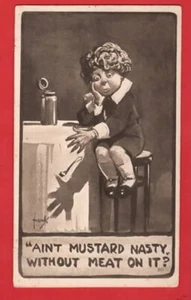 HASSALL      AIN'T MUSTARD NASTY WITHOUT MEAT ON IT  pu 1909 - Picture 1 of 1