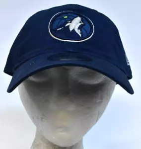 Minnesota Timberwolves New Era 9Twenty Team 2.0 Adjustable Hat Navy OS - Picture 1 of 8