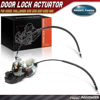 Actuador de bloqueo de puerta de pasajero delantero para Dodge Challenger 2015 2016 2017 2018-2023 Foto 1 de 4