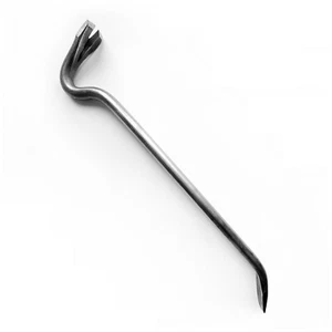 Titanium nail puller, lightweight, handmade, length 250 mm / 9.85 in - Picture 1 of 7