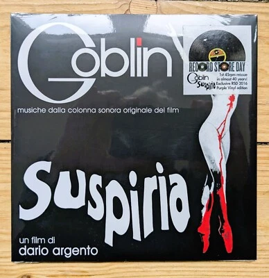 Goblin - Suspiria 7" SINGLE Rarität PURPLE VINYL RSD 2016 Record Store Day MINT - Bild 1 von 2