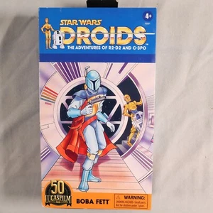 Hasbro Boba Fett Star Wars Droids Adventures of R2-D2 and C3PO Brand New Sealed - Picture 1 of 8