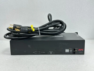 APC AP7732 Rack Automatic Transfer Switch 2U 30A 208V FREE SHIPPING 🚚 - Image 1 of 4