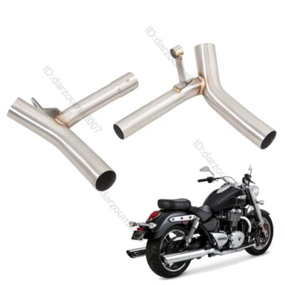 Tubo de escape de enlace medio sistema motocicleta Triumph Thunderbird 1600/1700 Storm Foto 1 de 4