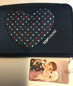 Depesche Top Model Navy Blue Girls Heart Wallet Purse - Picture 1 of 5