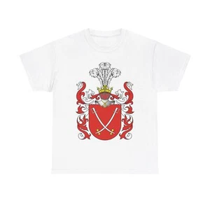 MOHYLA Coat of Arms Polish Nobility T-shirt Cotton Regular Fit Tee Made in USA - Picture 1 of 21